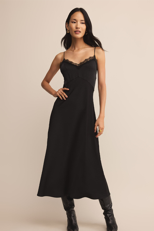 After Hours Midi Dress | Black - Visual Media Number 1 of 1