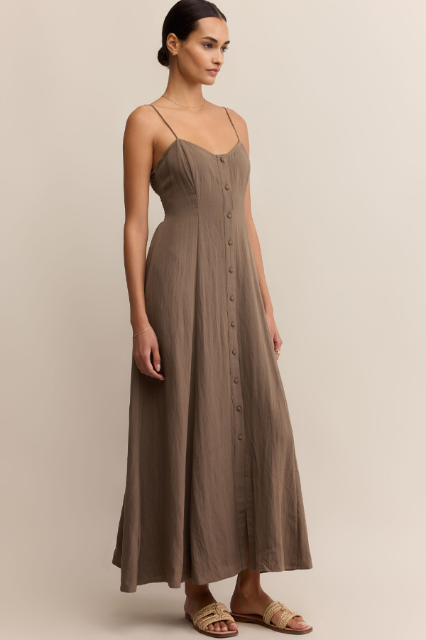 Angel Eyes Midi Dress | Tiki - Thumbnail Image Number 3 of 4
