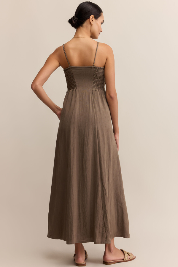 Angel Eyes Midi Dress | Tiki - Thumbnail Image Number 4 of 4
