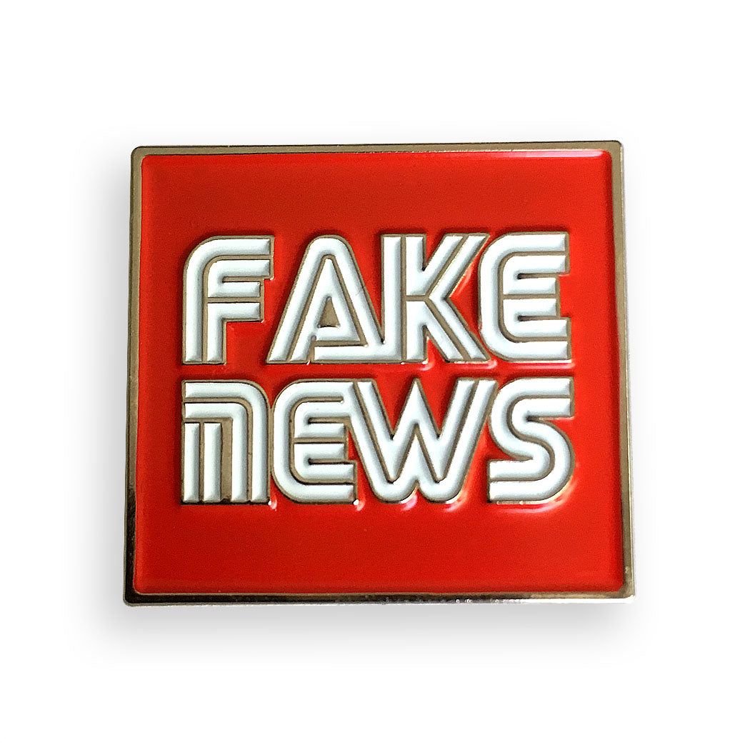 Fake News Pin - Visual Media Number 1 of 1