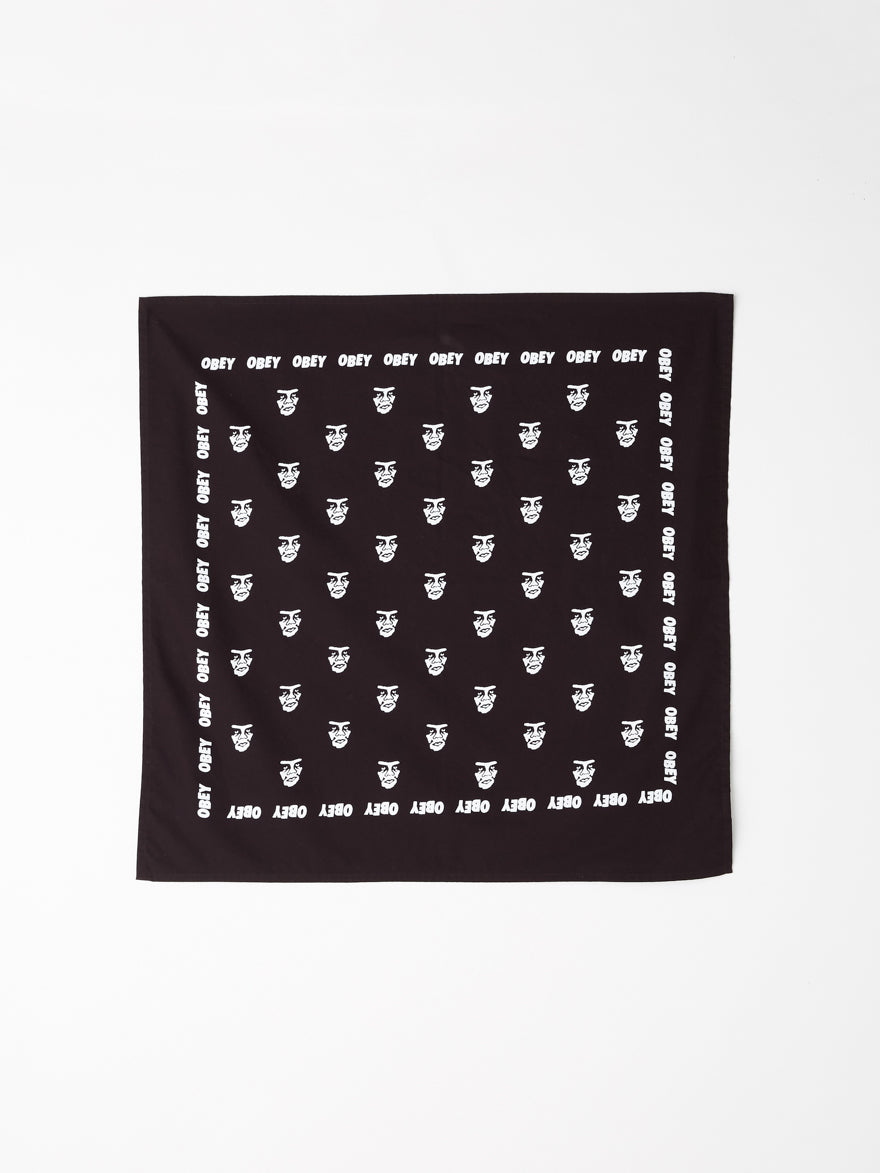 OBEY Creeper Bandana / Black Multi - Visual Media Number 1 of 1