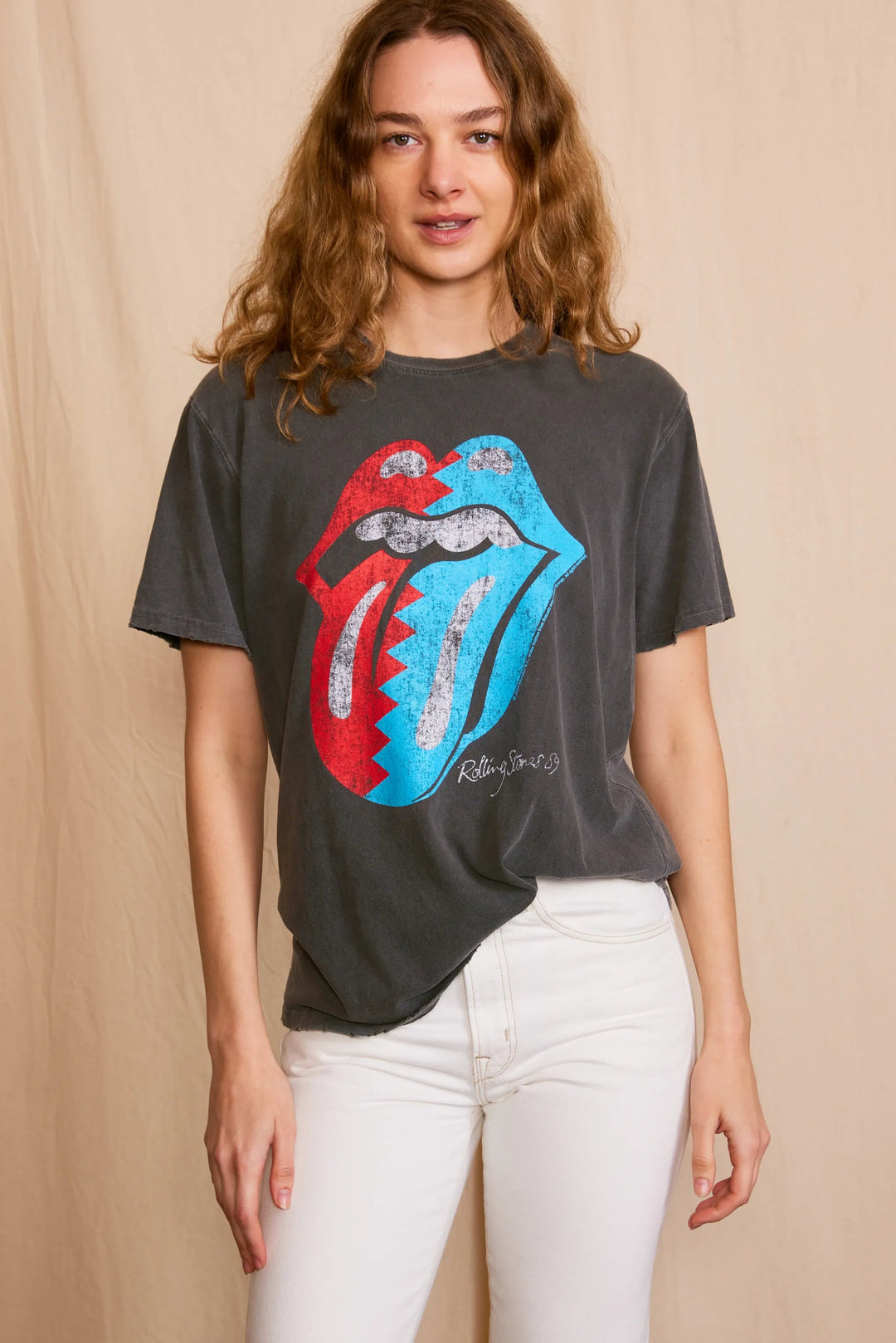 Rolling Stones Vintage Tee | Vin. Black - Visual Media Number 1 of 2