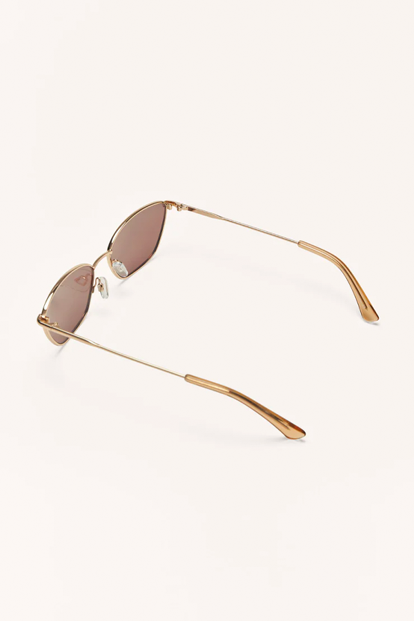 Catwalk Sunglasses | Gold - Bronze - Main Image Number 4 of 6