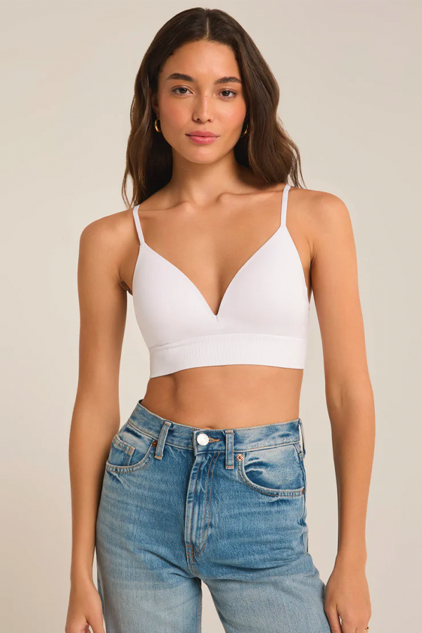 Sophia T-Shirt Bra | White - Visual Media Number 1 of 3