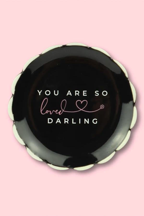 You Are So Loved Darling Trinket Tray - Main Image Number 1 of 1