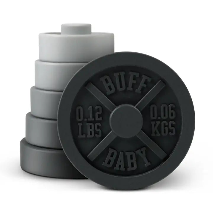 Weight Plate Stacking Toy and Teether - Thumbnail Image Number 1 of 2
