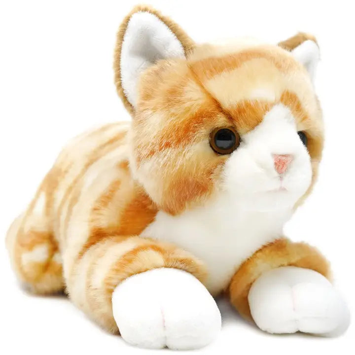 Tamarr The Orange Tabby Cat | 10 Inch Stuffed Animal Plush - Visual Media Number 1 of 3