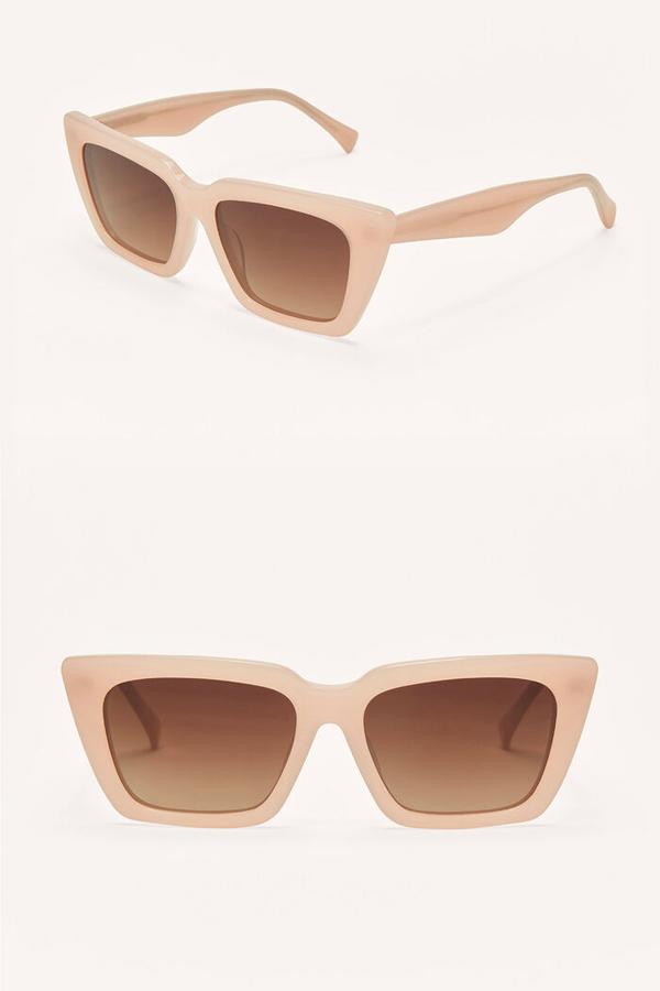 Feel Good Sunglasses | Blush Pink - Gradient - Main Image Number 2 of 2