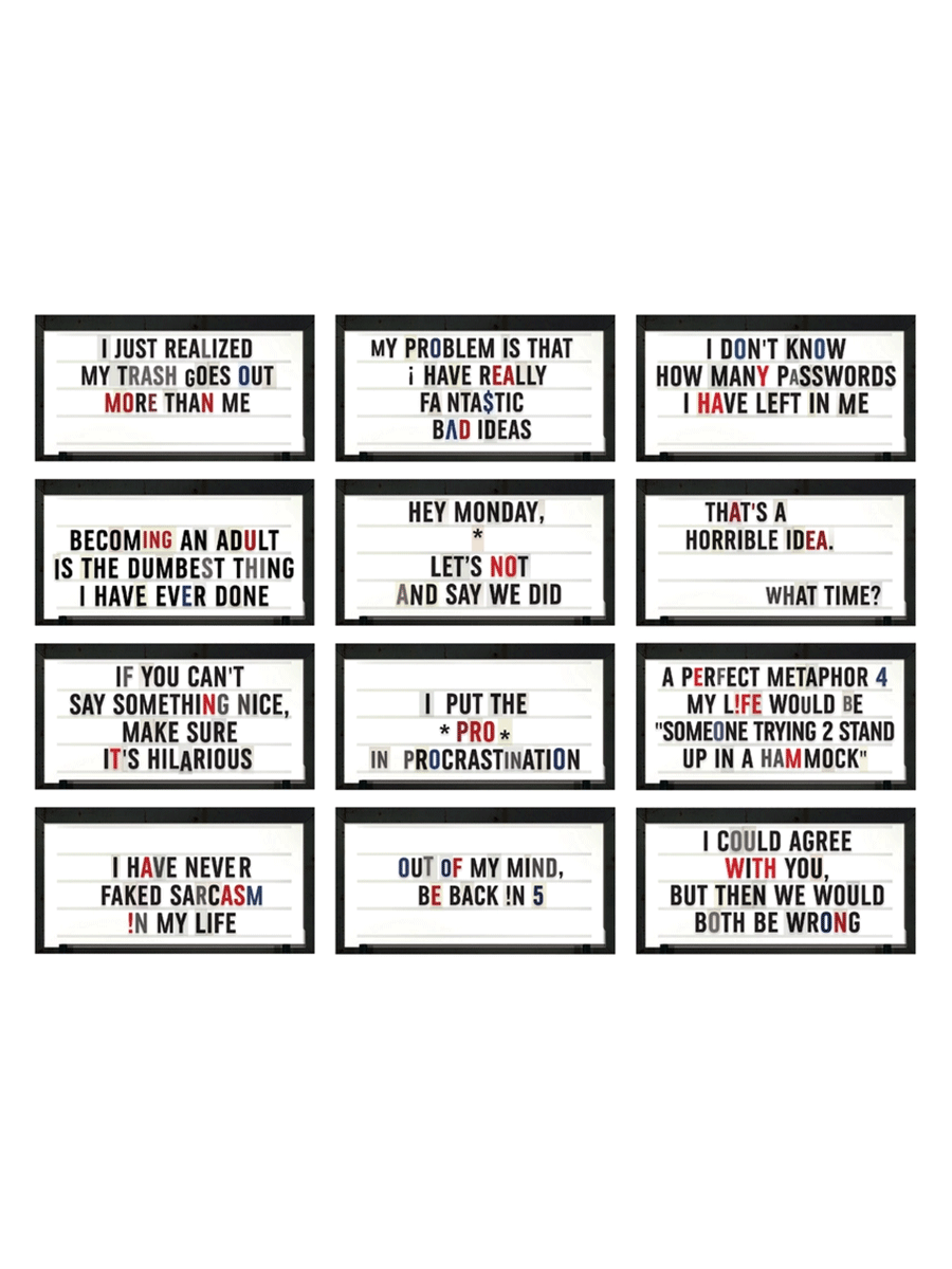 The Daily Marquee - Desktop Flipchart - Visual Media Number 2 of 2