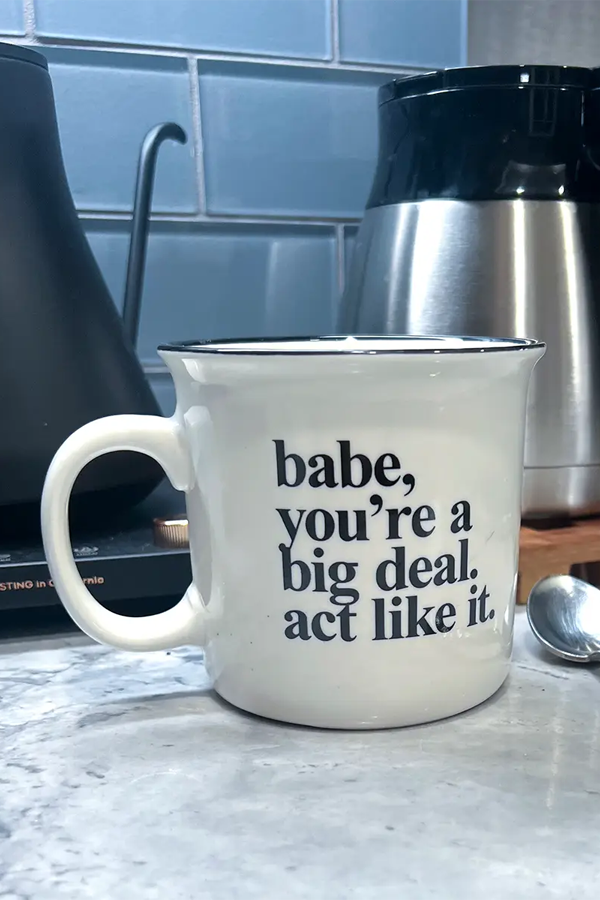 Babe Coffee Mug - Visual Media Number 1 of 2