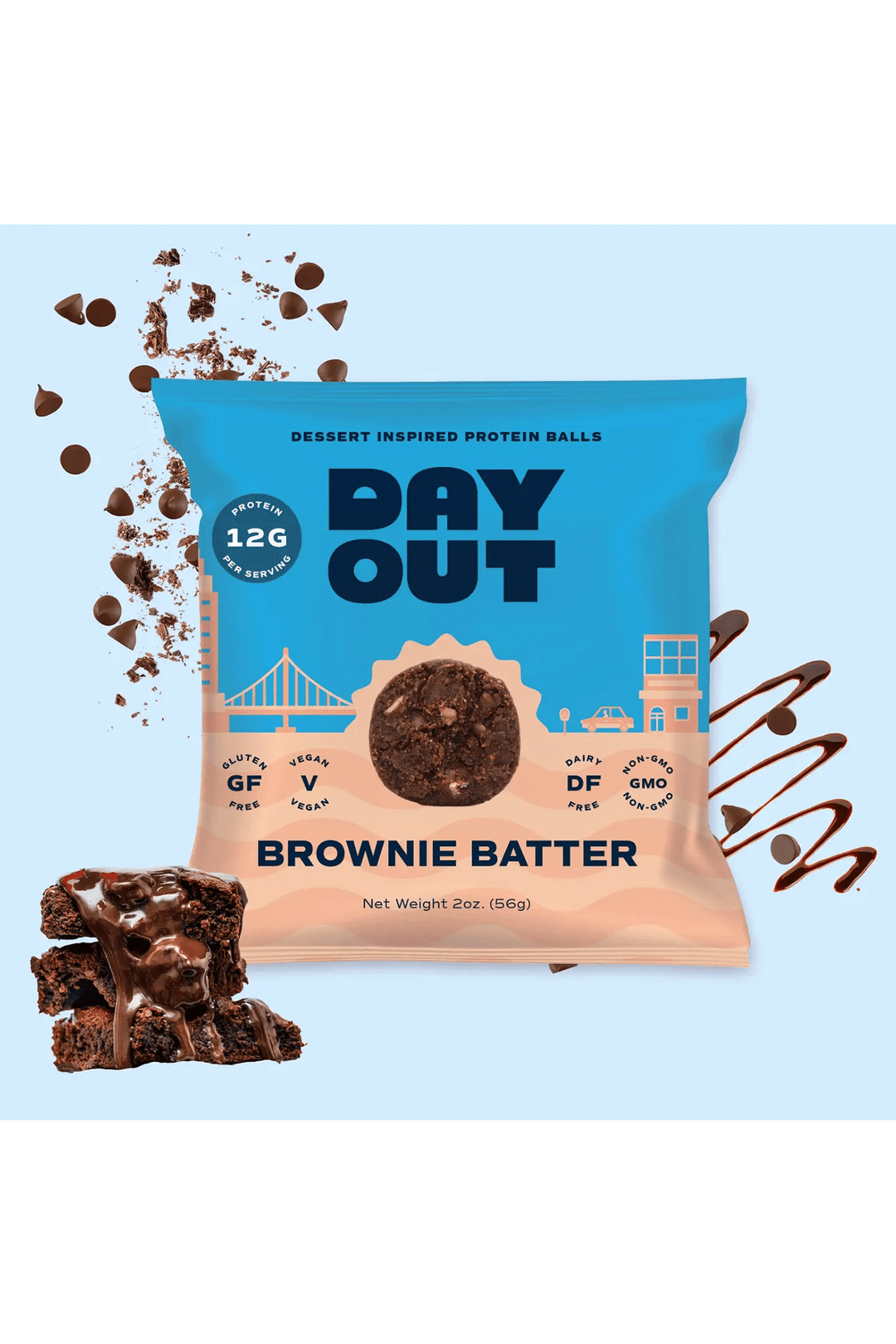 Brownie Batter Protein Balls 2 oz - Visual Media Number 1 of 2