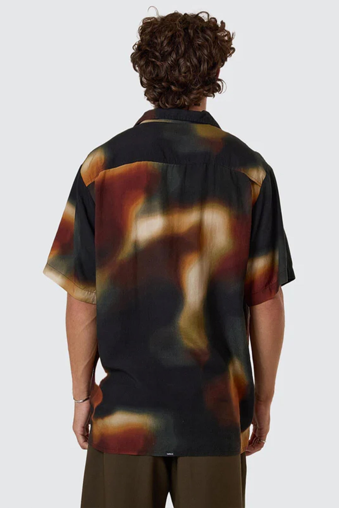 Metamorphic Daze Bowling Shirt | Black - Visual Media Number 2 of 2