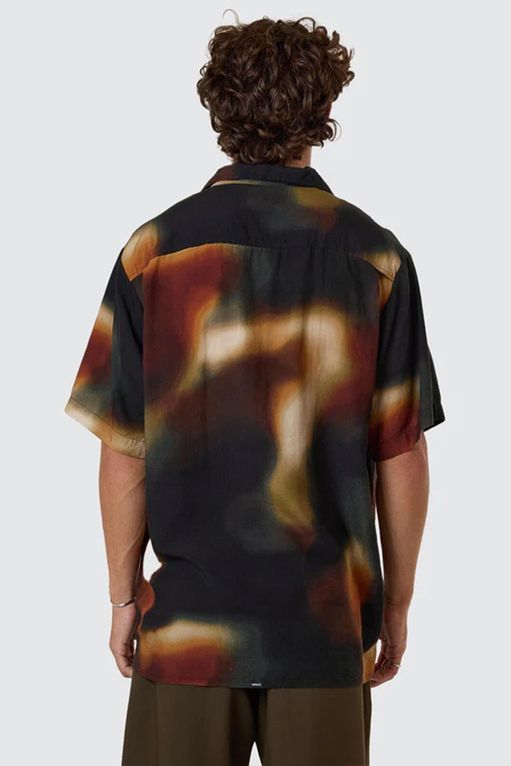Metamorphic Daze Bowling Shirt | Black - Thumbnail Image Number 2 of 2
