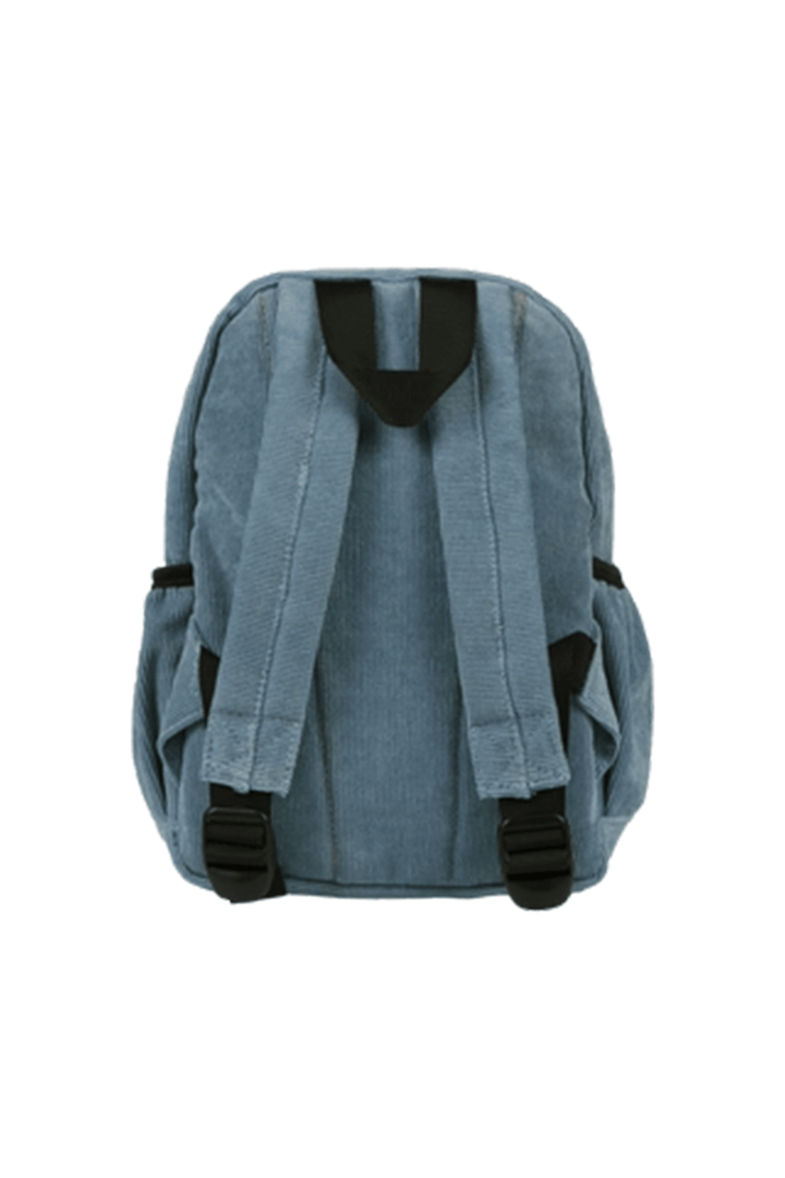 Blue Cord Backpack - Thumbnail Image Number 3 of 3
