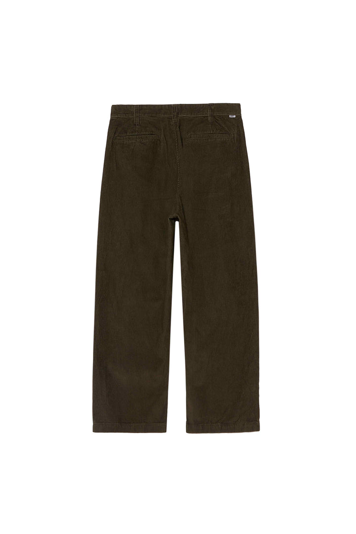 Dean Faded Wash Cord Pant | Black Olive - Thumbnail Image Number 2 of 2
