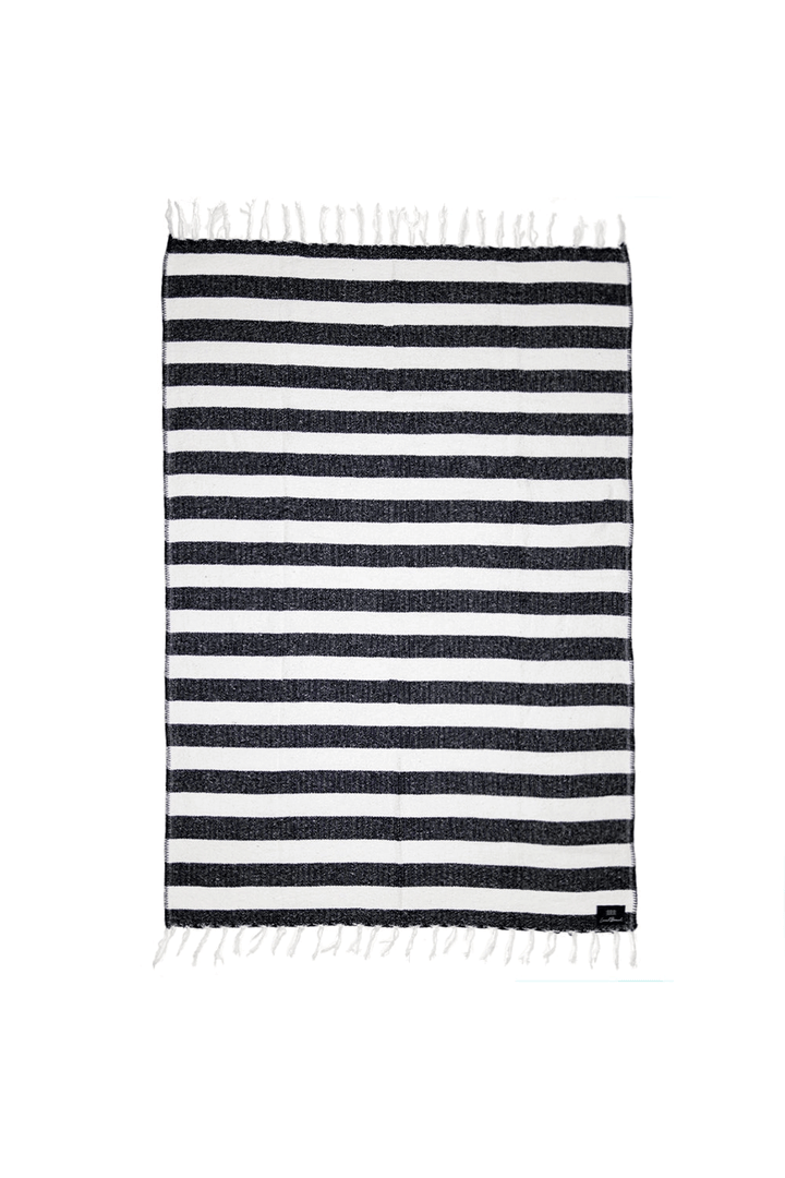 Baja Beach Blanket | Black &amp; White - Thumbnail Image Number 1 of 2
