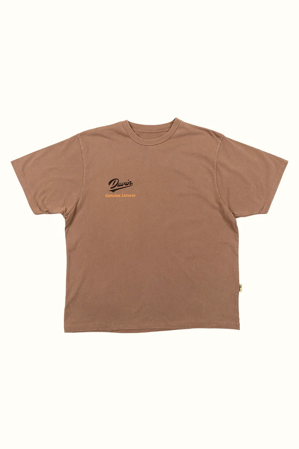 Beach Flex Tee | Brown - Visual Media Number 2 of 4