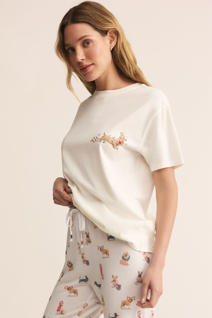 Bestie Boyfriend Tee | Sea Salt - Thumbnail Image Number 2 of 3
