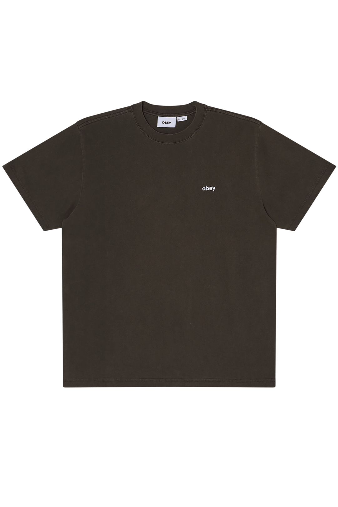 Lowercase Pigment T- Shirt | Black Olive - Visual Media Number 1 of 1