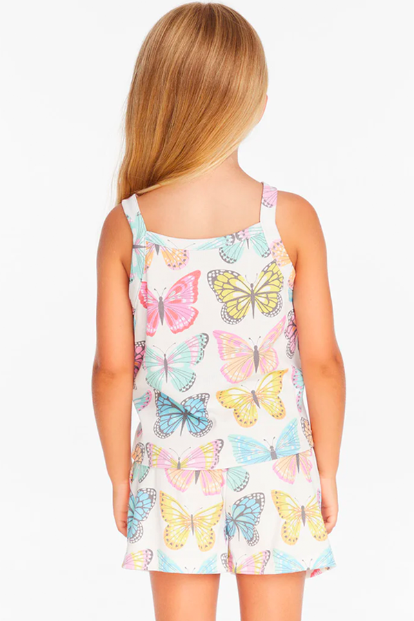 Mae Butterfly Tank Top | Multi - Thumbnail Image Number 3 of 3
