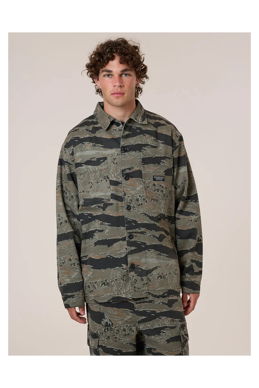 Transmission Overshirt | Black Tiger - Visual Media Number 1 of 2
