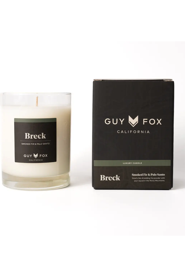 Breck Smoked Fir & Balsam Pine Candle - Visual Media Number 2 of 3