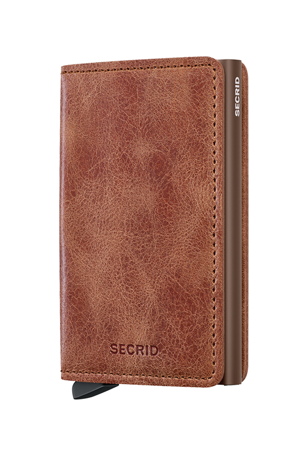 Slimwallet Vintage | Cognac-Brown - Visual Media Number 1 of 2
