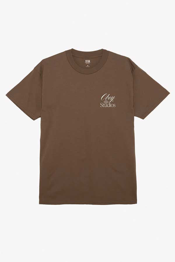 Obey Studios Worldwide Tee | Silt - Main Image Number 2 of 2