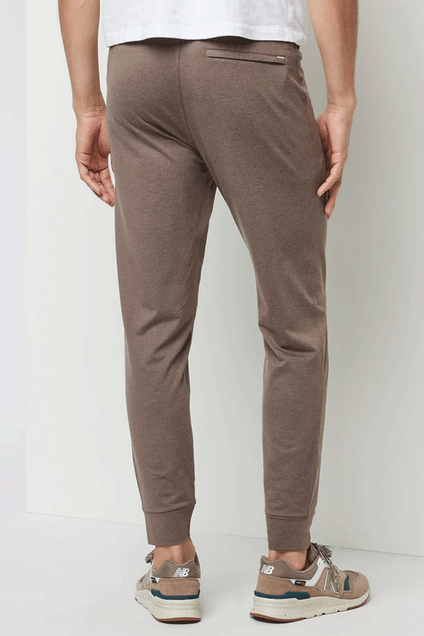 Ponto Performance Jogger | Fossil Heather - Main Image Number 2 of 2