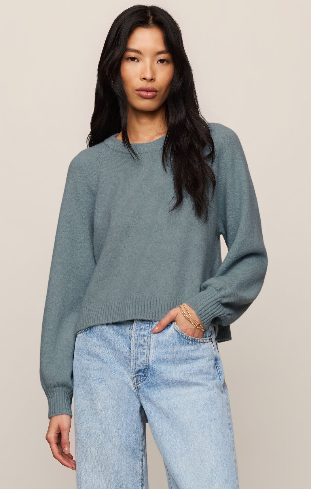 Coming Up Sweater | Soft Succulent - Visual Media Number 1 of 2