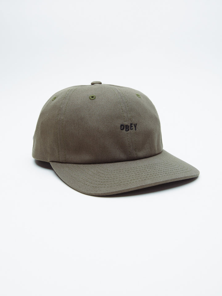Cutty 6 Panel Snapback / Army - Thumbnail Image Number 1 of 2
