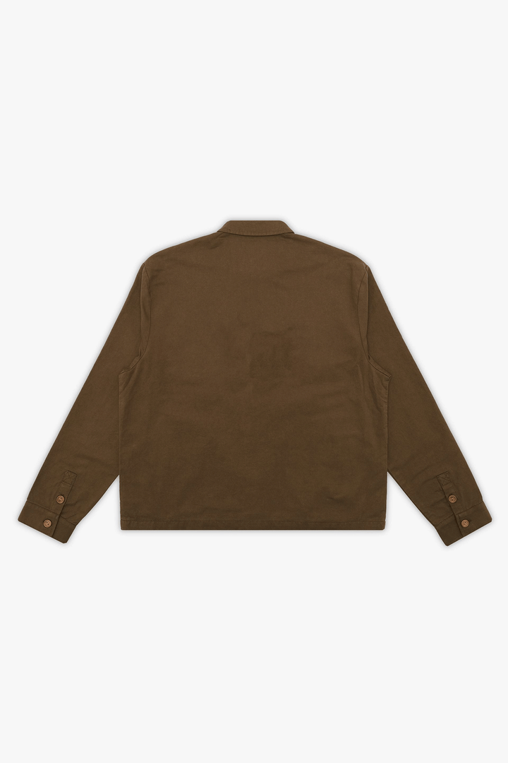 Claude Chore Jacket | Brown - Thumbnail Image Number 2 of 2
