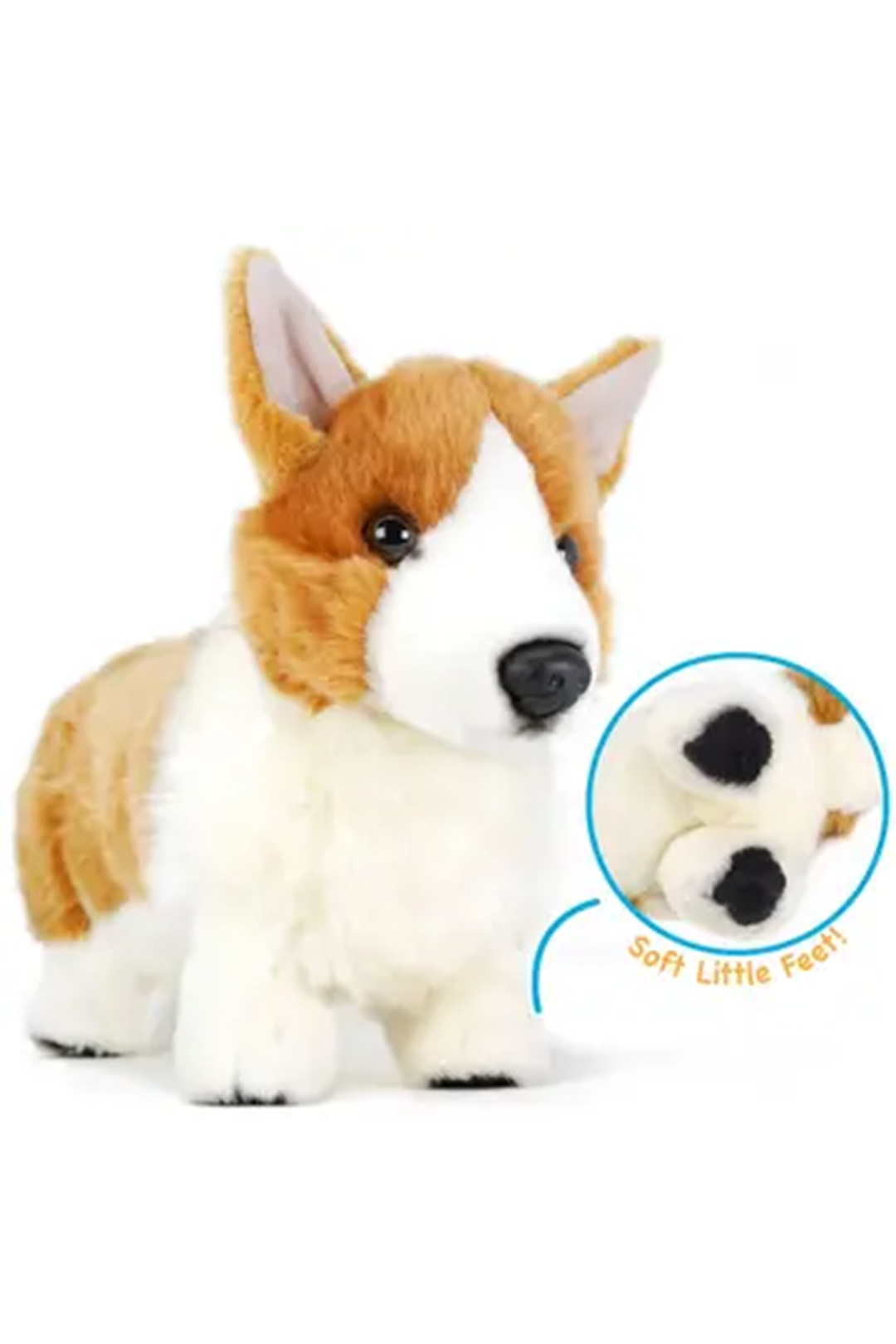 Carlotta the Corgi | 14 Inch Stuffed Animal Plush - Visual Media Number 2 of 4