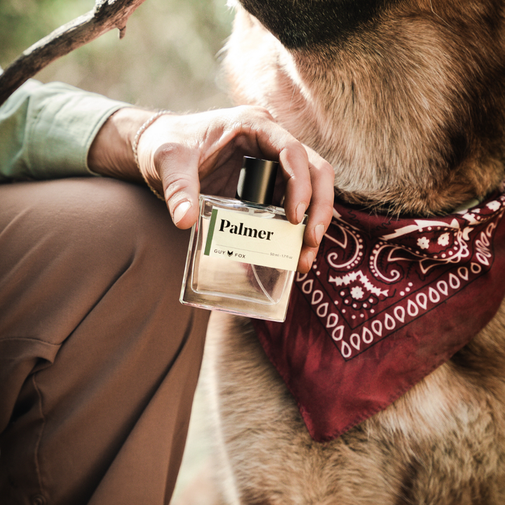 Palmer Mens Cologne | White Pine, Palo Santo, Alpine Air - Thumbnail Image Number 6 of 13
