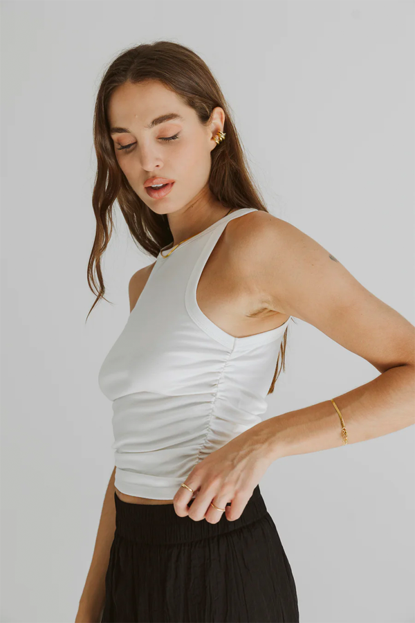 The Andi Top | White - Main Image Number 4 of 4