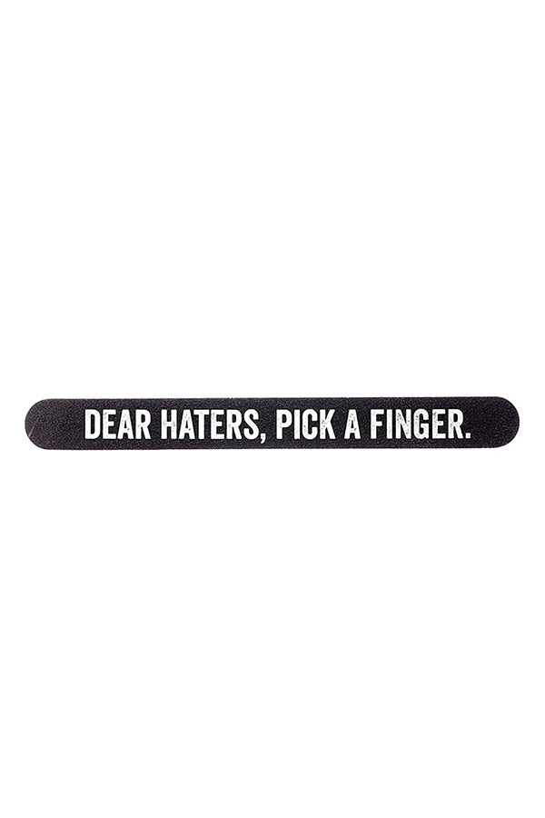 Dear Haters Nail File - Main Image Number 1 of 1