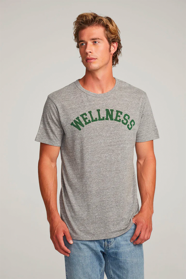 Chaser Wellness Tee | Streaky Grey - Main Image Number 1 of 2