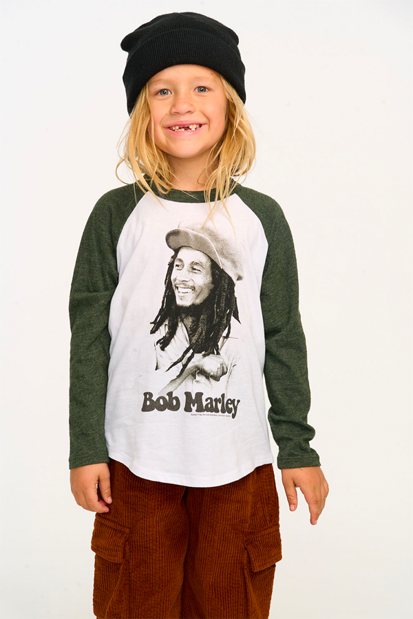 Bob Marley Portrait Tee | White - Main Image Number 3 of 3