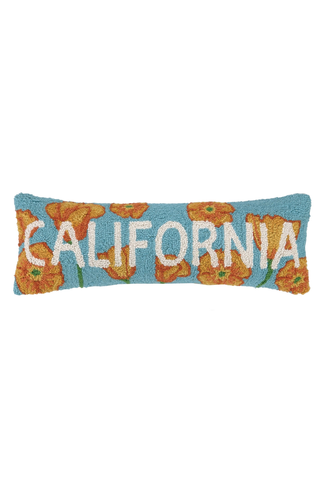 California Poppy Hook Pillow - Visual Media Number 1 of 2