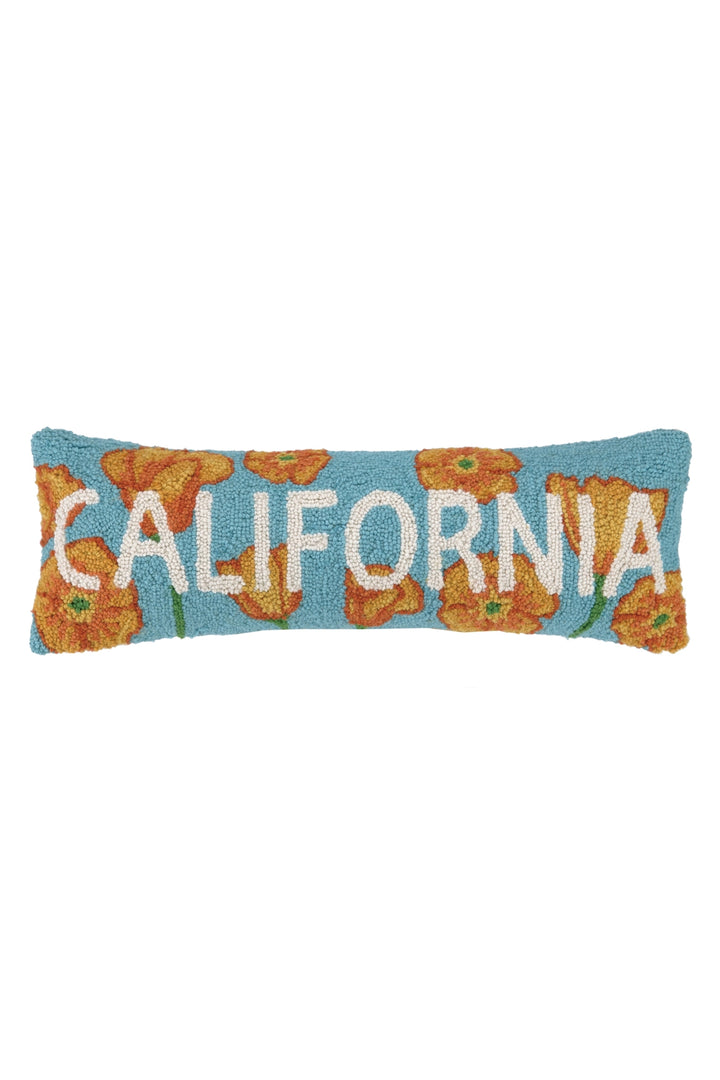 California Poppy Hook Pillow - Thumbnail Image Number 1 of 2
