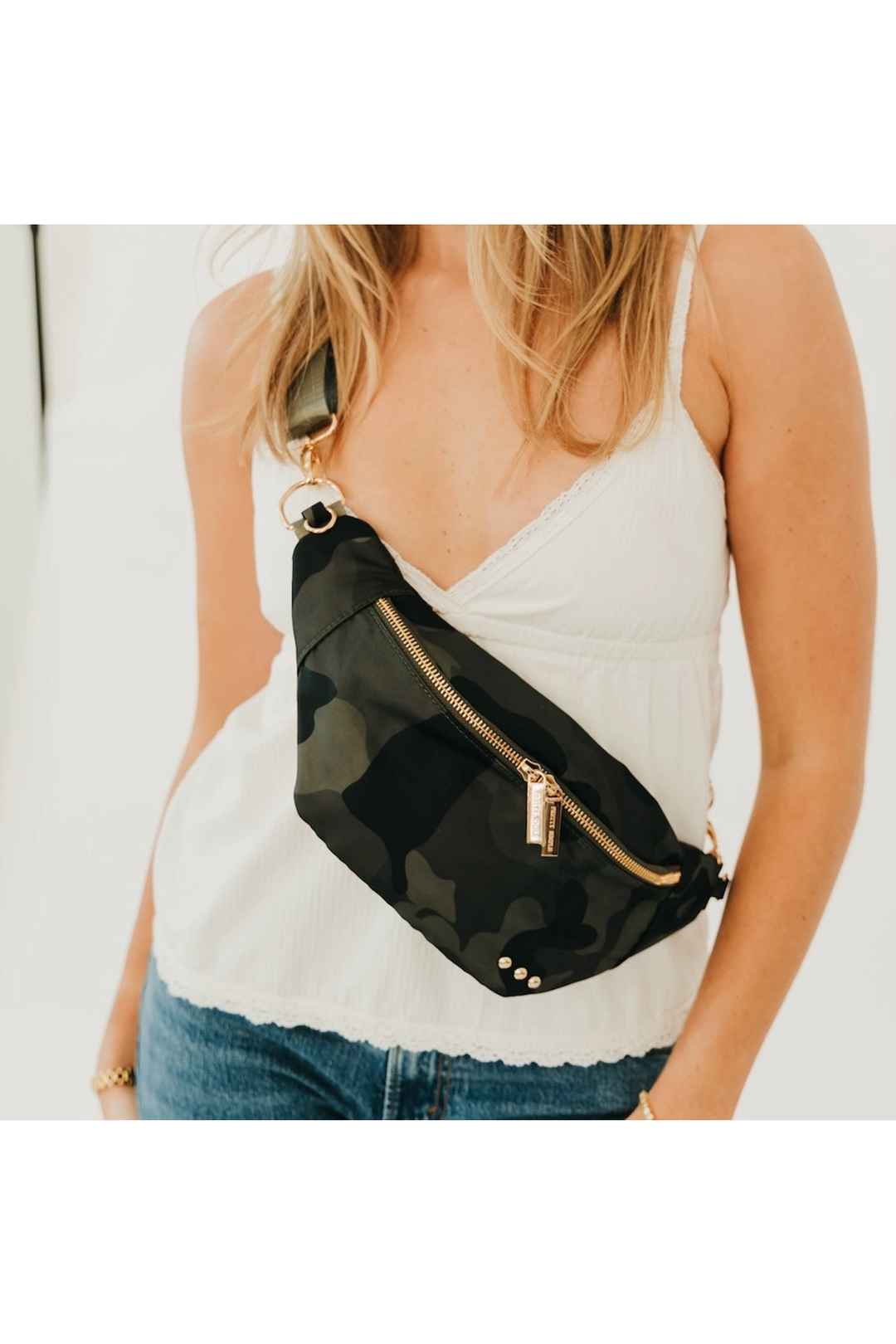 Nylon Susie Sidekick Bum Bag | Camouflage - Visual Media Number 1 of 1