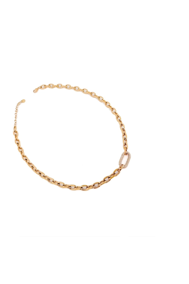 Michaela Diamond Chain Necklace - Thumbnail Image Number 2 of 2
