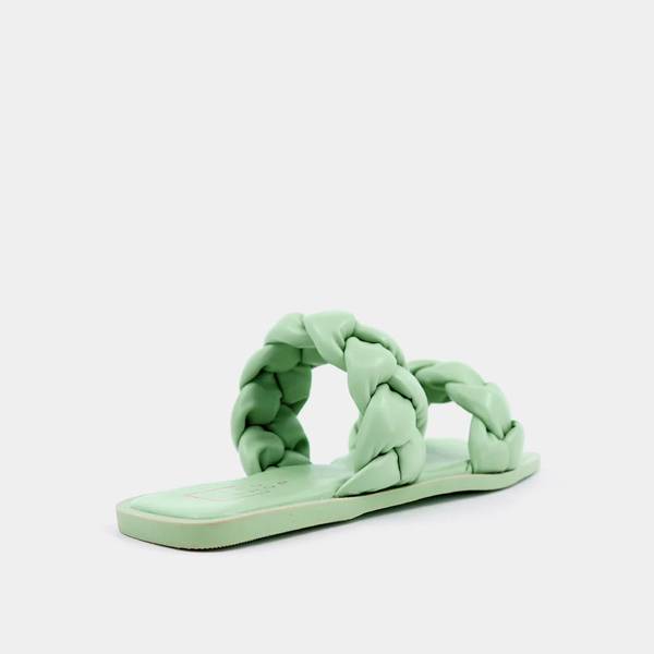 Daria Braided Sandal | Green - Visual Media Number 3 of 3