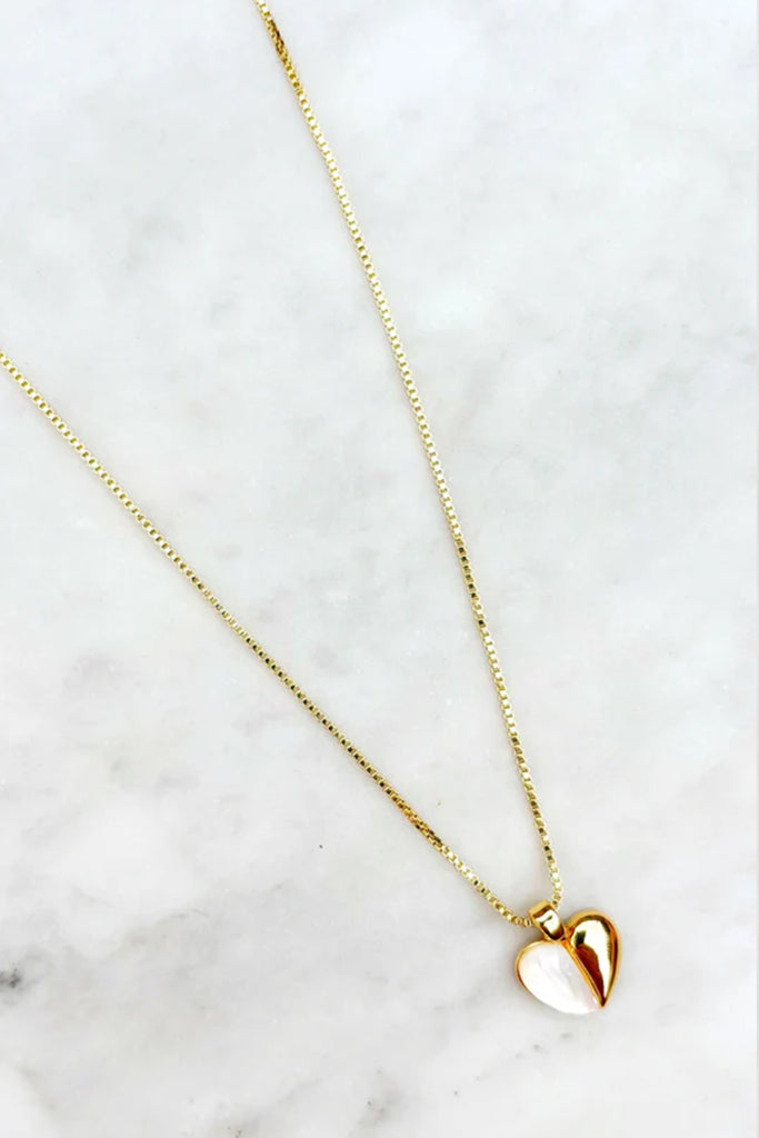 Change of Heart Necklace | Gold - Visual Media Number 1 of 1