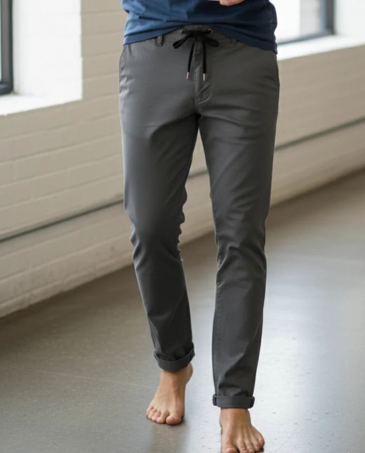 Chino Travel Pants | Grey - Visual Media Number 1 of 1