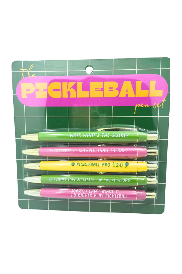 Pickleball Pen Set - Visual Media Number 1 of 1