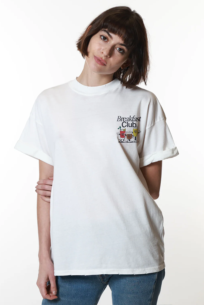 Breakfast Club Tee | Vintage White - Visual Media Number 2 of 2