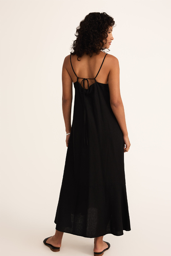 Coast Maxi Dress | Black - Thumbnail Image Number 3 of 4
