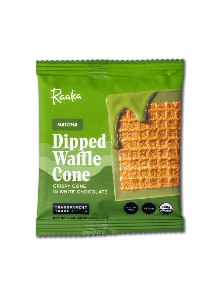 Matcha Dipped Waffle Cone White Chocolate Bar - Thumbnail Image Number 1 of 2
