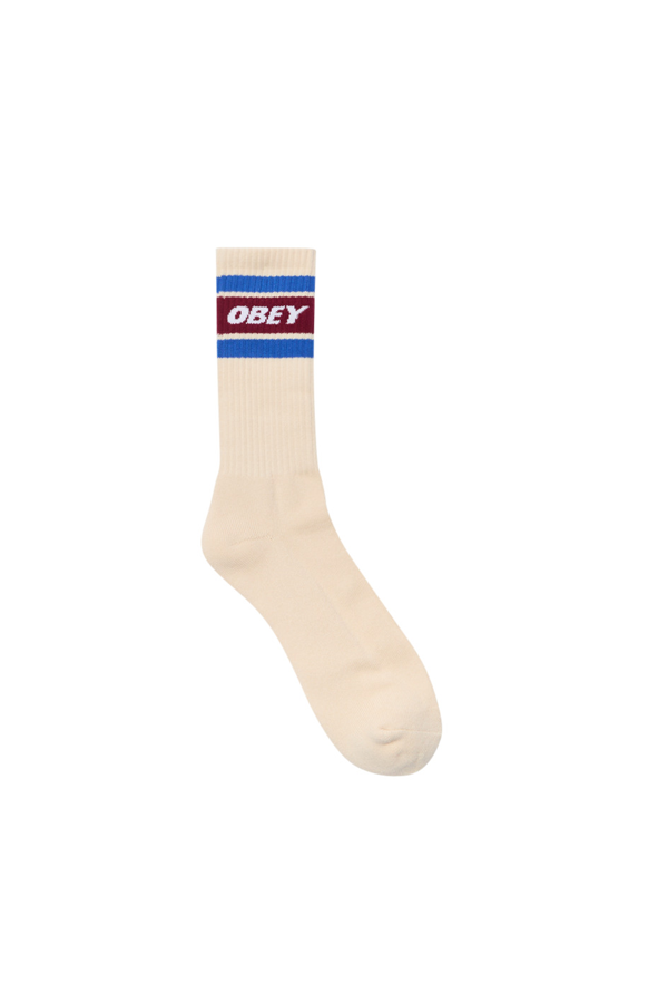 Cooper II Socks | Unbleached / Rhubarb - Visual Media Number 1 of 1
